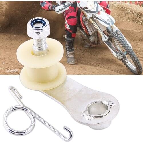Chain Tensioner Tension Adjuster Guide Roller Slider For Dirt Pit Mini Bike Motorcycle Motocicleta Accessories