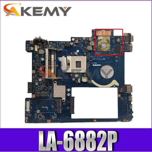 NEW ,PIQY1 LA-6882P REV : 2.0 Y570 LAPTOP MOTHEBOARD FOR LENOVO Y570 NOTEBOOK,(ONLY SUPPORT I5 I3 PROCESSOR)