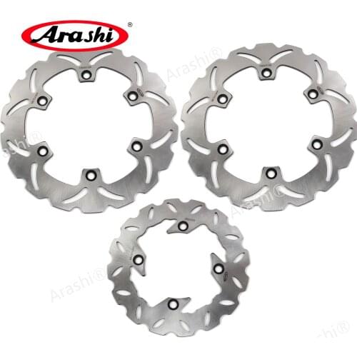 Arashi Motorcycle Front Rear Brake Disc Brake Rotor For HONDA CBR600F 1991 1992 1993 1994 CNC Aluminum Disk