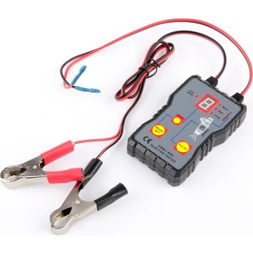 Fuel Injector Tester 4 Pluse Modes Fuel Injector Flush Cleaner Adapter Cleaning Tool Kit