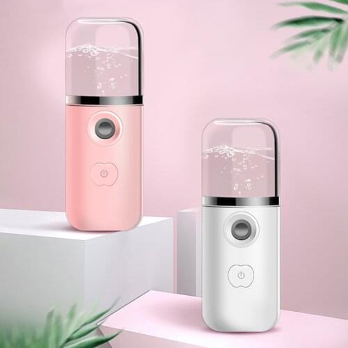 300mAh USB Face Steamer Nano Mister Facial Sprayer Nebulizer Skin Care Hydration Water Replenishing Beauty Instrument