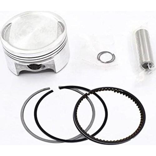 Motorcycle Engine Spare Parts 57.3mm Piston 14mm Pin Ring 0.8*0.8*1.5mm Set Kit For Honda CBF150 CBF 150 150cc