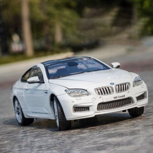 1:24 Toy Car M6 Coupe Toy Alloy Car Diecasts & Toy Vehicles Car Model Miniature Scale Model Car Toys For Children