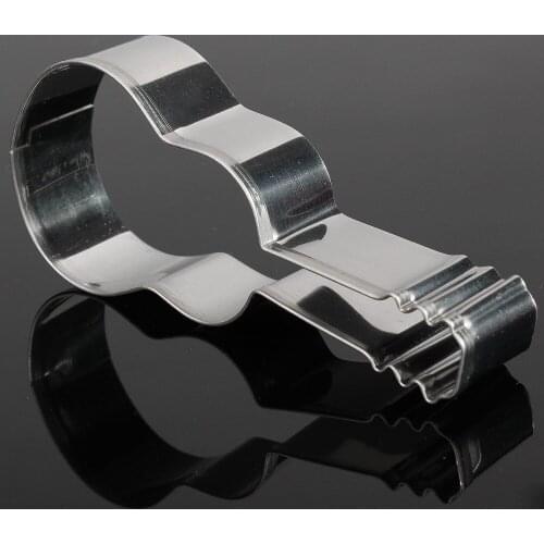 1Pcs 3D Stainless Steel Guitar Cookie Cutter Fondant Cake Biscuit Pastry Mould Tools Baking Mold [3]