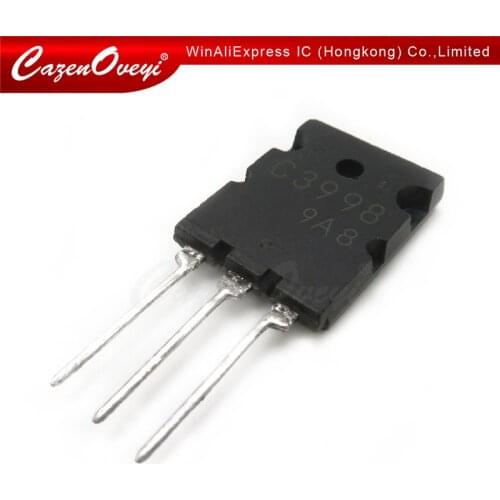 2pcs/lot 2SC3998 C3998 TO-247 25A 1500V originalIn Stock