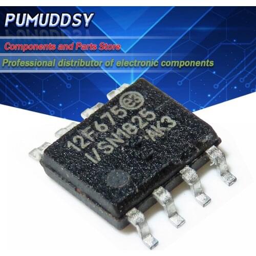 5PCS New PIC12F675-I/SN 12F675 8-Bit CMOS Microcontrollers SOP-8