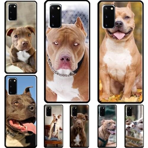 American Pitbull Terrier Case For Samsung Galaxy S20 FE S8 S9 S10 Plus S10e S21 Ultra Note 20 Ultra Note 10 Plus