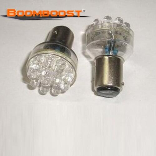 Auto Car Signal Reverse S25 led car brake light Auto Led 10X0.3W COB 12SMD 10pcs car light source Led Lights White 12V