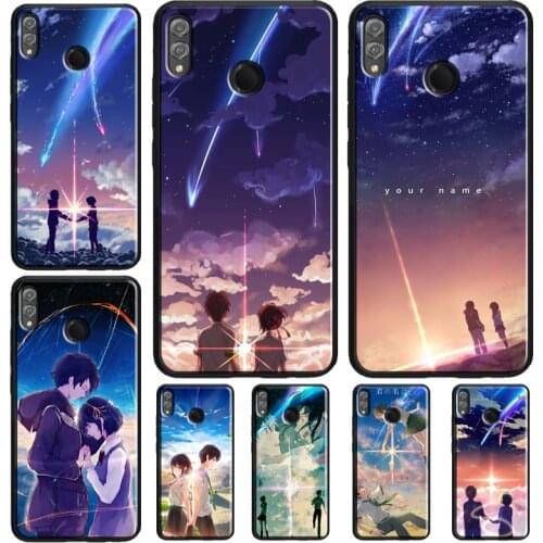 Your Name Anime kimi no nawa Case For Huawei Honor 8X 9X 7X 10i 9 10 20 Lite 7A Pro 7C 8A 8C V20 Y6 Y9 Y7 2019 Nova 5T