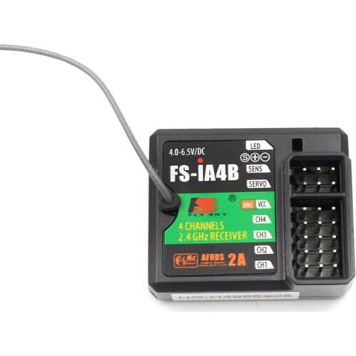 FLYSKY FS-IA4B IA4B 2.4G 4CH AFHDS 2A Mini Receiver for FLYSKY FS-I6 FS-I6X FS-GT2E FS-iT4S Radio Transmitter RC Car Boat Parts
