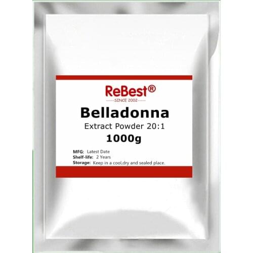 Best 100% Super Atropa Belladonna Extract Powder,High Quality Scopolamine Powder,EC and USDA Certified Belladonin,Hyoscyamine