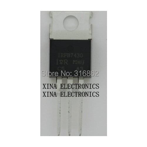 IRFB7430PBF IRFB7430 FB7430 TO-220 ROHS ORIGINAL 10PCS/lot Free Shipping Electronics composition kit