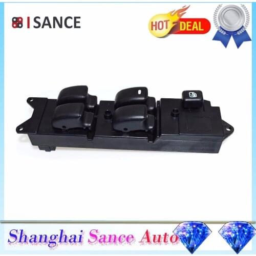 ISANCE Electric Master Left Power Window Switch MR194826 For Mitsubishi Galant Lancer Pajero Outlander Colt Montero Shogun