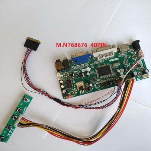 M.NT68676 HDMI DVI VGA LED LCD Controller board Kit display for LP173WD1-TLA1/(TL)(P2) 1600X900 17.3inch Panel Screen