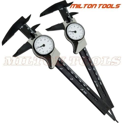150mm/6"Plastic Dial vernier Caliper measuring tools dial caliper 12pcs/lot factory-outlet