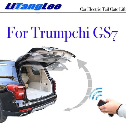 LiTangLee Car Electric Tail Gate Lift Trunk Rear Door Assist System For Trumpchi GS7 2017~2020 Car Key Remote Control