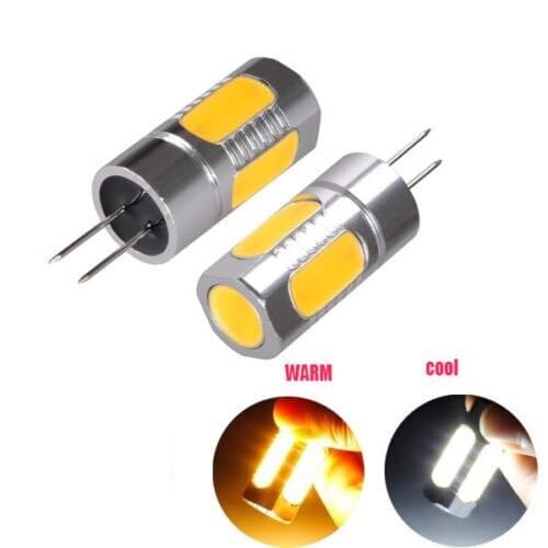 10x High Power 12V G4 COB 7.5W LED Bulb Lamp light Shockproof Warm Cool White COB LIGHT