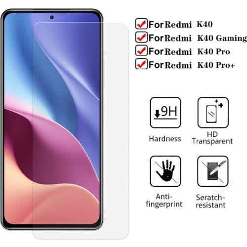 9D Screen Protector For xiaomi Redmi K40 Pro Plus Protective Glass for Redmi K40 Pro+ K40 Gaming Tempered Glass