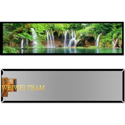 HSD088IPW1-A00 LCD Display 8.8'' IPS 1920x480 Screen Panel For In-car Display Advertising Stretched Bar MIPI 40 Pins 600 Nits