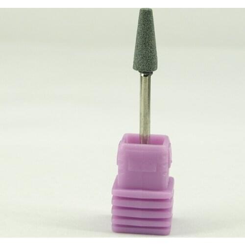 1pcs High Quality Ceramic Stone Nail Drill Bits For Professional Electric Manicure Machines Pedicure Nail Art Salon Green-stone