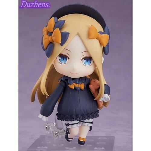 100% Original genuine Fate Grand Order Abigail Williams Q version figma Action Figure Anime Figure Model Toys Figure Doll Gift