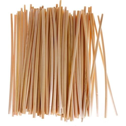 100PCS / Pack 20CM Wheat Straw Environmentally Friendly Straw Bar Kitchen Accessories