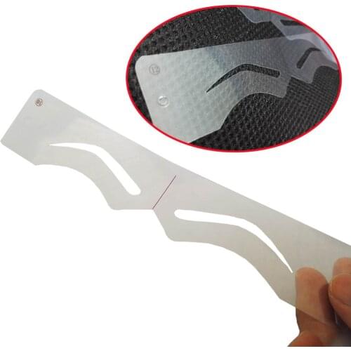 12 Styles Microblading Permanent Makeup Supplies Eyebrow Shaping Stencils Mold Template Reusable Drawing Guide