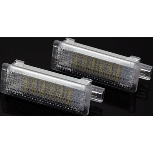 SUNKIA 2pcs/set LED Courtesy Lamp for Mini Cooper 18# high quality SMD LED R50/R52/R53/R55/R56/R57/R60 Built-in Canbus