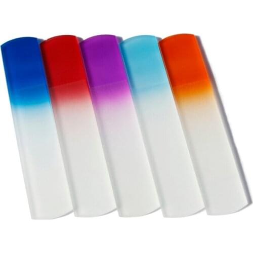 6.5inch BEST FOOT FILE SPA BAR SLAB CRYSTAL GLASS PEDICURE FEET FILE GLSSS SCRAPER FF016