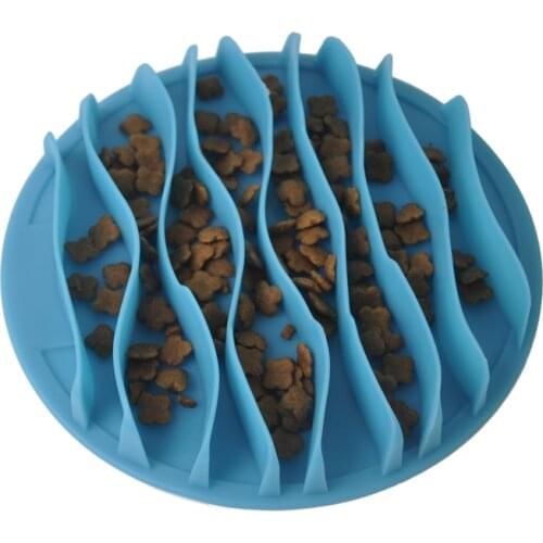 Pet Slow Eating Bowl Dog Food Bowl Nonslip Anti Gulping Cat Pet Feeder Anti Choke Health Tableware for Dog Feeding