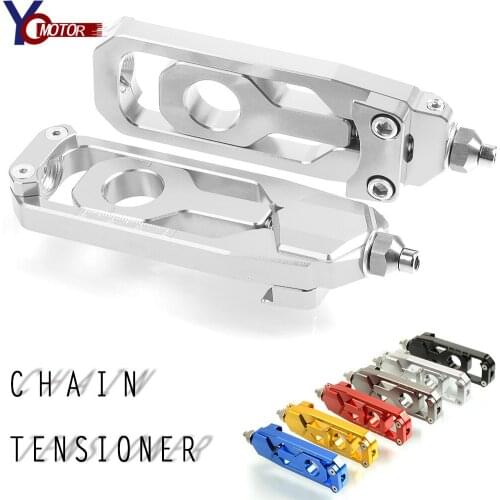 CNC Chain Adjusters Tensioners Catena Motorcycle Motorbike for yamaha fz09 fz-09 FZ09 FZ-09 fj09 fj-09 mt09 MT-09 MT09 tracer