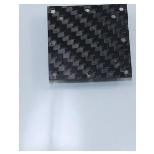 DIY model of carbon fiber square small four axis toy center assembly accessories 35 * 35 * 1mm