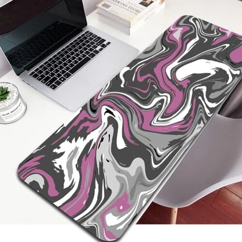 Gaming Mouse Pad Large Rubber Gamer Art Table Computer Mousepad 90x40cm Soft Mause Pad XL Abstract Keyboard gaming accessories