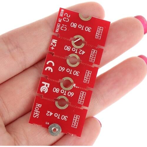 M2+ M2PLUS NGFF NVME M.2 Extended Bracket Transfer 2230 2242 2260 2280 Adapter