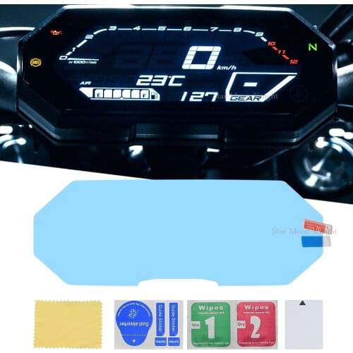 Motorcycle Scratch Cluster Screen Dashboard Protection Instrument Film For YAMAHA MT-07 MT07 FZ-07 FZ07 MT FZ 07 2021