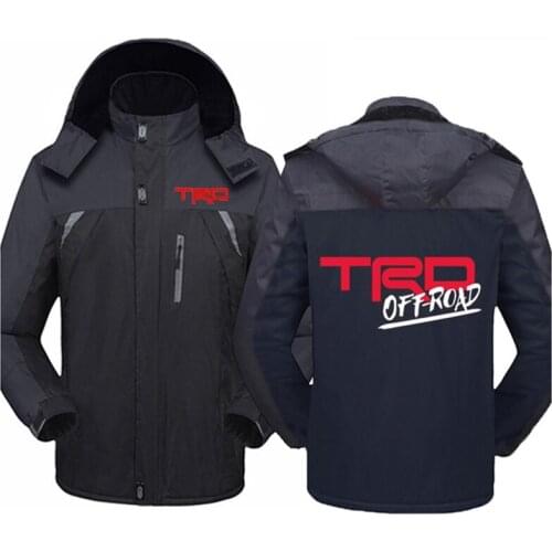 New Men Winter Toyota Pro Jacket Thicken Outdoor Cold-Proof Windbreaker Warm Coats Waterproof Mountaineering hoodies Clothing