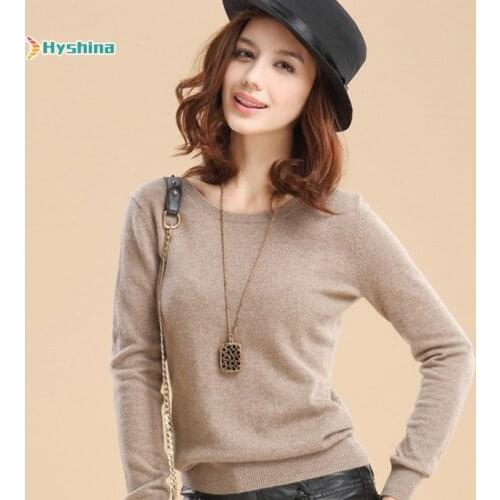 New Round Neck Sweater in Autumn / Winter 2020 Knitted Womens Large Pullover Bottoming Sweater
