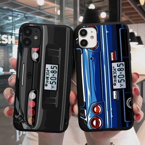 Japan Anime Initial D Car taillight Case For Samsung Galaxy A51 A50 A21S A71 S21 Ultra S20 Plus S20 FE Lite Fan Edition S10 etui