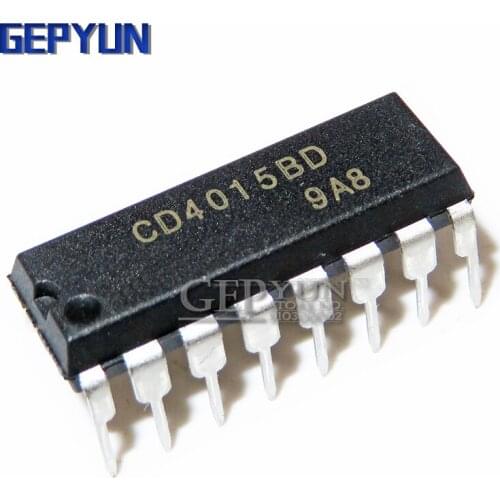 10PCS CD4015BE CD4015 DIP16 DIP Gepyun