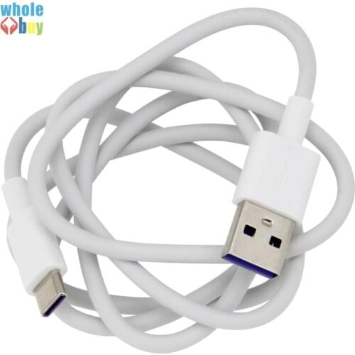 500pcs 5A USB Type C Cable For Huawei Mate 20 P30 P20 Pro Lite Mobile Phone USBC Fast Charging Charger Cord USB-C Type-C Cable