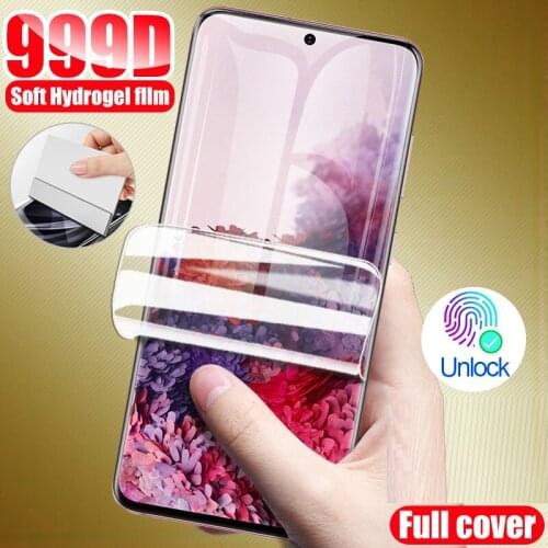 9D Protective On For Samsung Galaxy A10 A30 A50 A70 A10S A30S A50S A70S A20E Hydrogel Film Samsung A20S A40S M10S