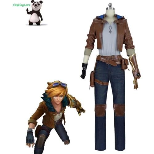 CosplayLove Game LOL 2020 Season Warriors Explorer Ezreal Cosplay Costume Custom Made For Halloween Christmas