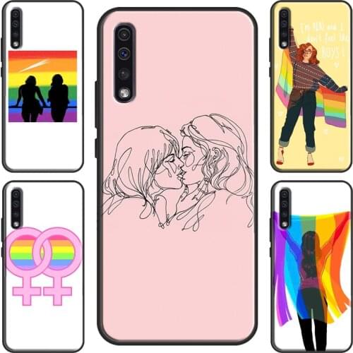 LGBT Gay Lesbian Pride Case For Samsung A50 A70 A71 A51 A40 A10 A20e A21S Galaxy S20 Ultra Note 10 Plus S10 S9