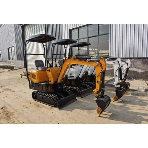 Small Bagger Crawler Excavator Digger Bagger For Farm Construction SYNBON