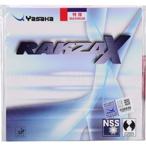 YASAKA RAKZA X SOFT Table Tennis Rubber Pips-In Yasaka Original RAKZAX / RKX SOFT YASAKA Ping Pong Sponge