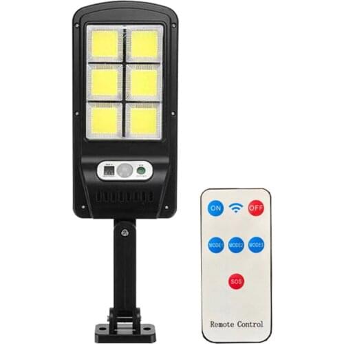 1-4pcs Solar wall light lamp floodlight reflector PIR Motion Sensor Outdoor for Garden Security lamps Waterproof Wireless remote