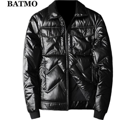 BATMO 2019 new arrival high quality 80% white duck jackets men,plus-size M-5XL 1995