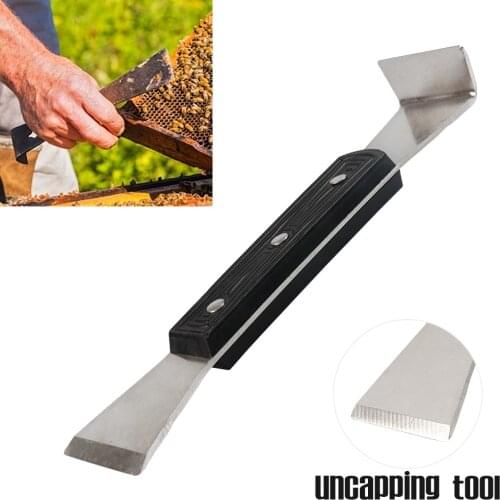 Beekeeping Bee Hive Honey Tools Chisel H-Type Honeycomb Frame Scraper Cleaning Goods For Beekeeper Supplies Equipment