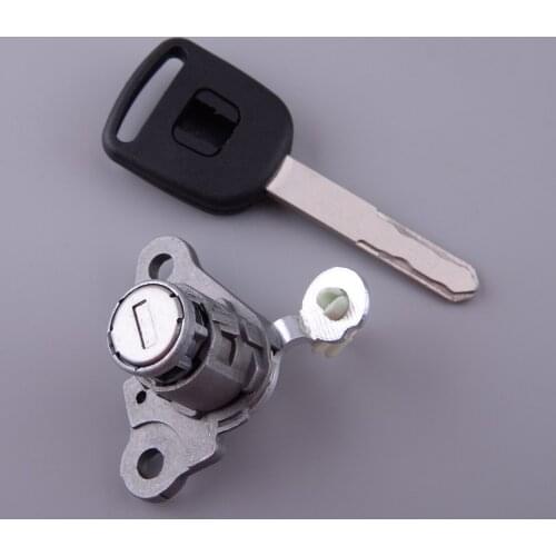 Front Left Door Lock Cylinder Key Set Car Anti-theif Fit for Honda Fit Jazz 2003 2004 2005 2006 2007 2008