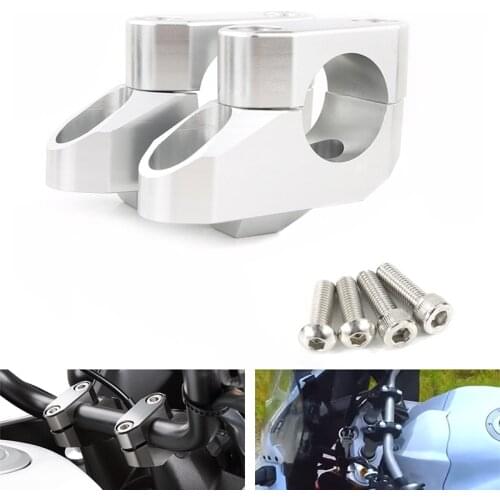 Fit For Honda VTX 1300 Shadow 600 Shadow 750 Shadow1100 25.4mm 1 Inch Handlebar Riser Back Moved Up Riser VTX1300